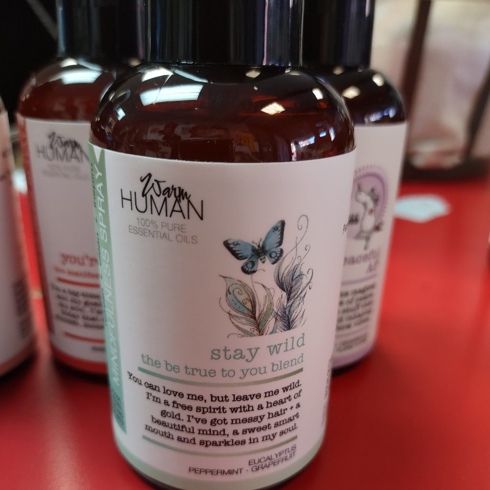 Aromatherapy Room and Body spray - STAY WILD - from Warm Human